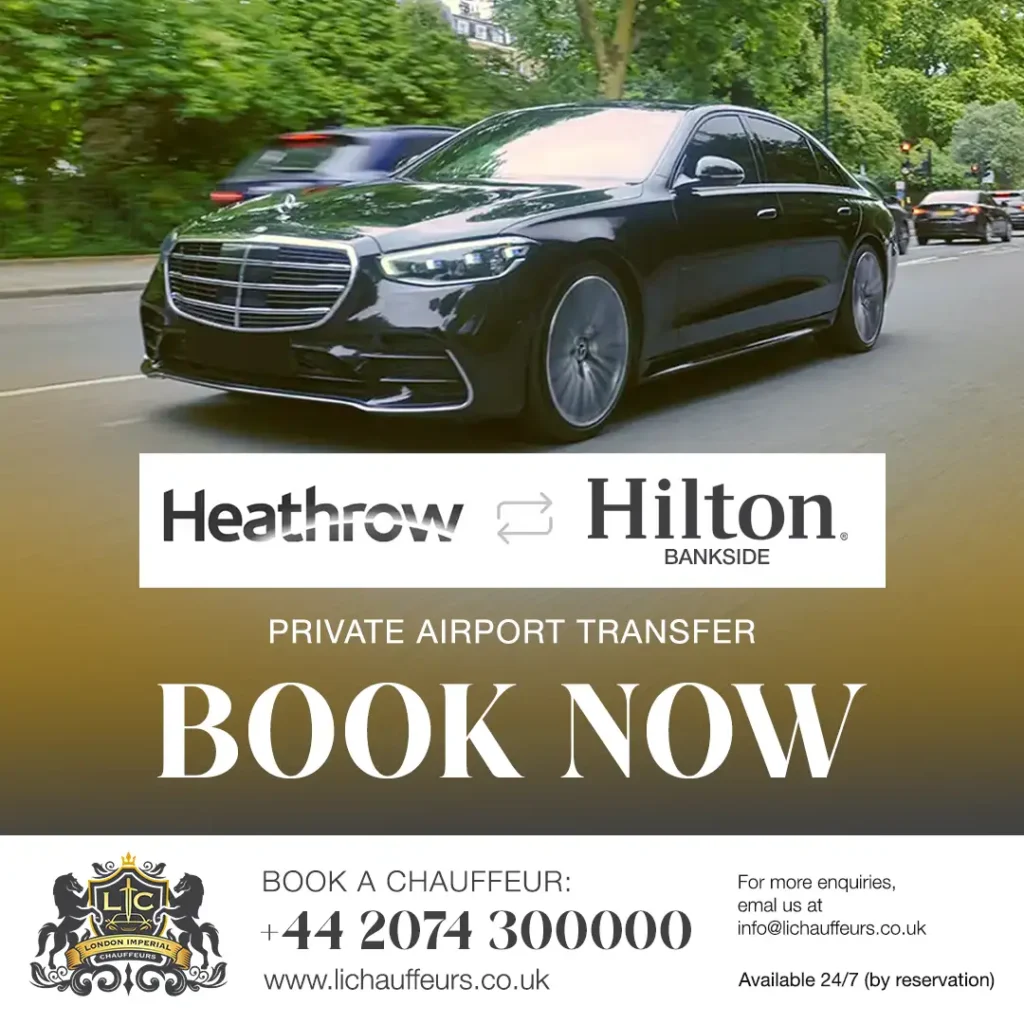 Private Airport Transfer Heathrow to Hilton London Bankside